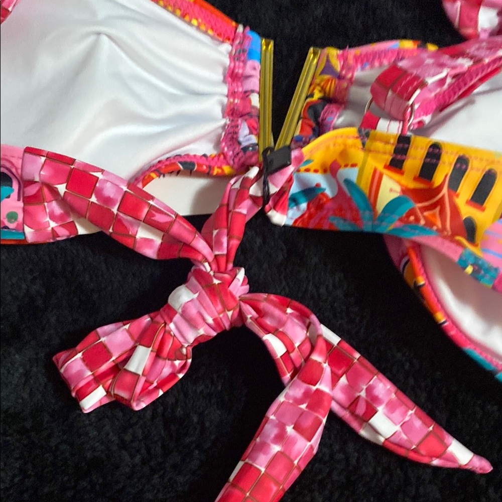 Colorful Printed Bikini Set - Picture 6 of 10